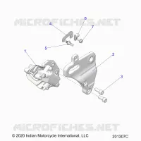 BRAKES, PINZA FRENO TRASEIRA
