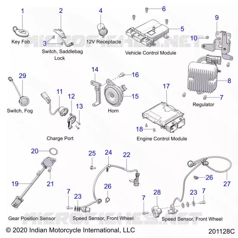 ELECTRICA, COMPONENTS 1