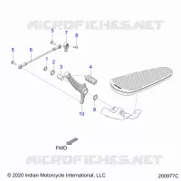 TREN, SHIFT PEDAL AND SHIFT LINKAGE