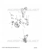 BRAKES, PINZA FRENO TRASEIRA ASM., W/ABS