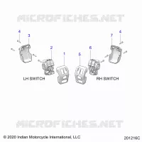 ELECTRICA, SWITCH CONTROLS, LH/RH
