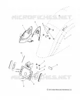 BODY, TAILLIGHT, LICENSE PLATE BRACKET