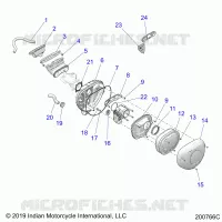 ENGINE, TOMA DE AIRE SYSTEM