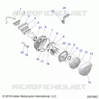 ENGINE, TOMA DE AIRE SYSTEM