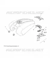 SISTEMA DE COMBUSTIBLE, FUEL TANK MOUNTING