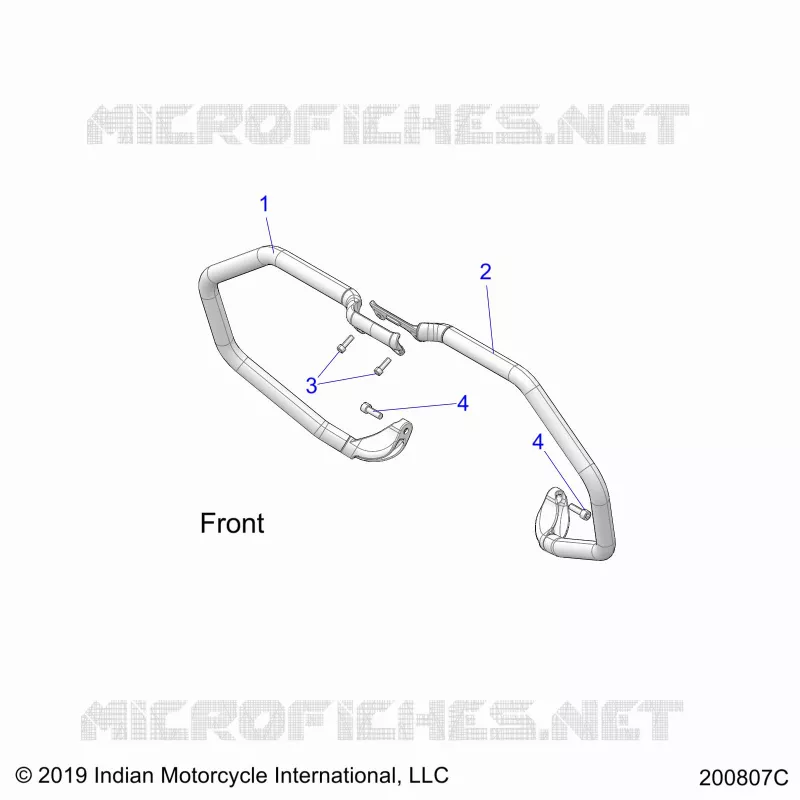 CHASSIS, HIGHWAY BAR/TIP OVER BAR