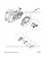 MOTOR, CAM SHAFTS AND GEARS