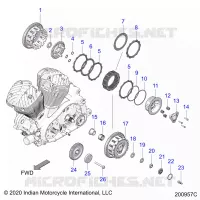 TREN, CLUTCH AND PRIMARY DRIVE