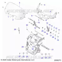 MERCADO ASM, WINDSHIELD MOUNT