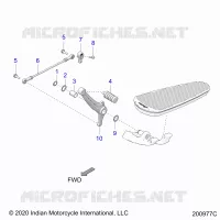 TREN, SHIFT PEDAL AND SHIFT LINKAGE