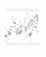 CHASSIS, LICENSE PLATE BRACKETS - N121C/V/D ALL OPTIONS (INDIANLICENSE12CC)