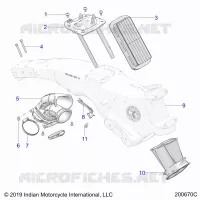 ENGINE, TOMA DE AIRE SYSTEM