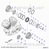 TREN, CLUTCH AND PRIMARY DRIVE