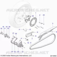 TREN, SPROCKETS, GUARDS AND CHAIN