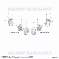 ELECTRICA, SWITCH CONTROLS, LH/RH
