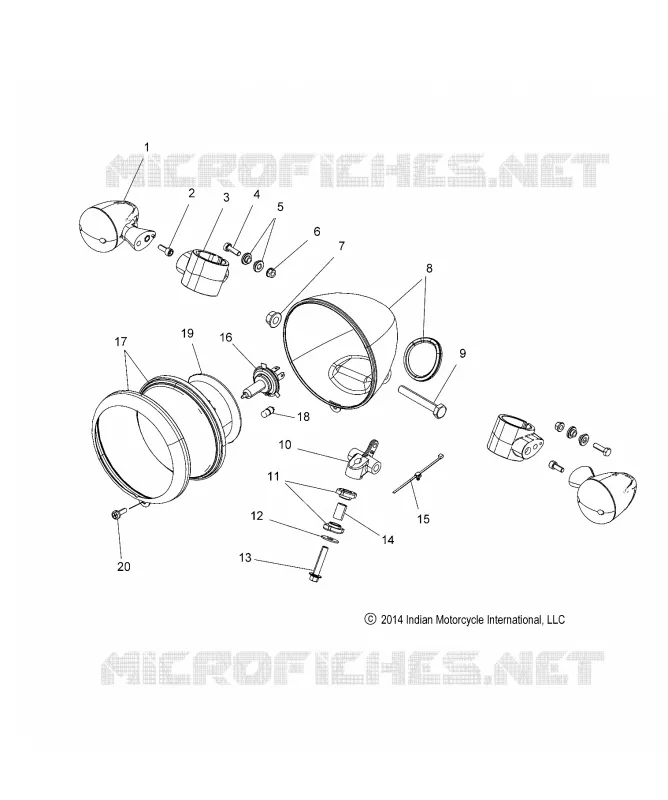 ELECTRICA, HEADLIGHT AND TURN SIGNALS