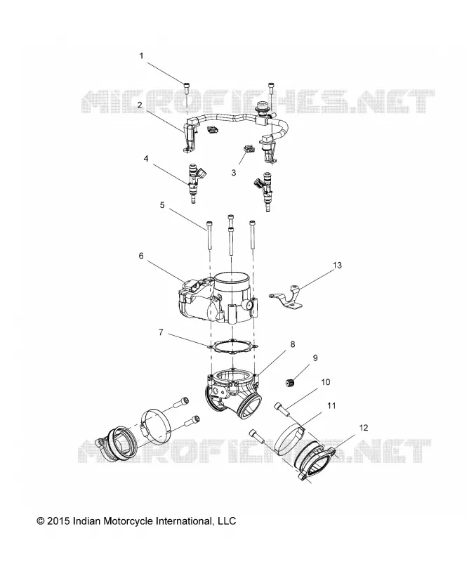 ENGINE, CUERPO DE MARIPOSA/FUEL RAIL
