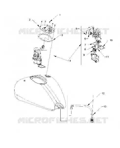 FUEL SYSTEM, FUEL PUMP - N131C/D/V ALL OPTIONS (INDIANFUELPUMP12CC)