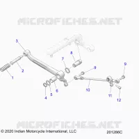 TREN, SHIFT PEDAL AND LINKAGE