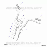 STEERING, SOPORTE DE MANILLAR AND GRIPS