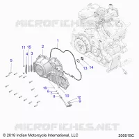 ENGINE, PRIMARY AND TAPA DEL EMBRAGUE