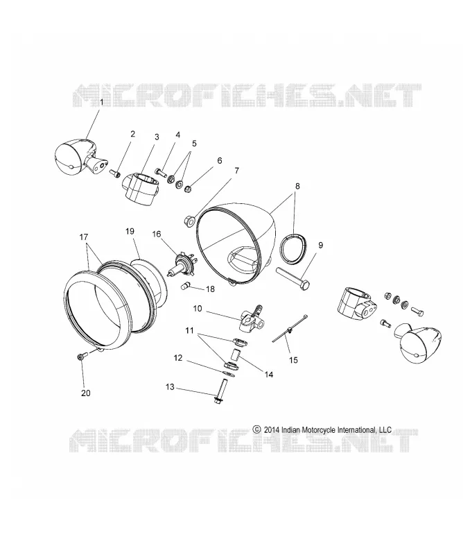 ELECTRICA, HEADLIGHT AND TURN SIGNALS