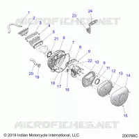 ENGINE, TOMA DE AIRE SYSTEM