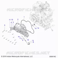 ENGINE, PRIMARY AND TAPA DEL EMBRAGUE