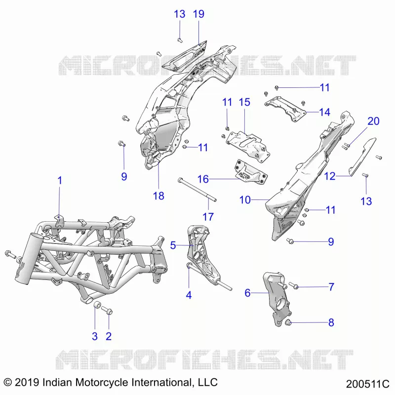 CHASSIS, BASTIDOR