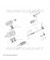 DRIVE TRAIN, HORQUILLAS DE CAMBIO, RATCHET AND DRUM