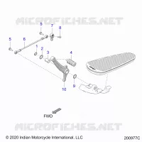 TREN, SHIFT PEDAL AND SHIFT LINKAGE