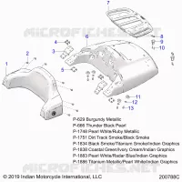EL MALETERO LID AND BACKREST ASM.