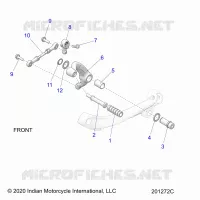 TREN, SHIFT PEDAL AND LINKAGE