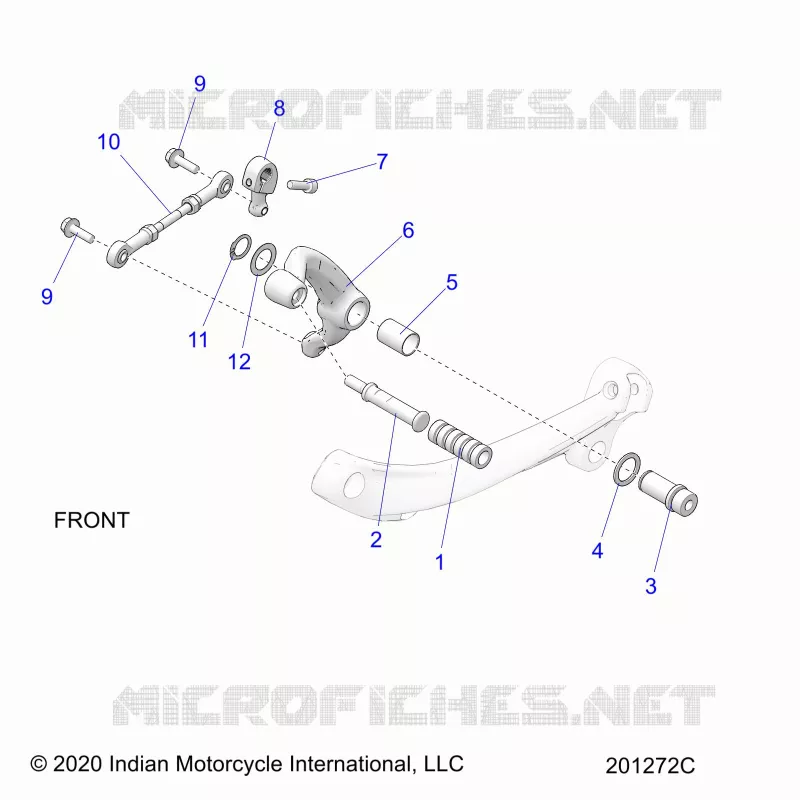 TREN, SHIFT PEDAL AND LINKAGE