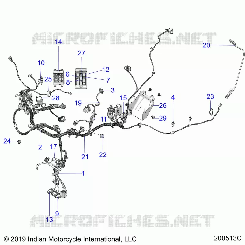 ELECTRICA, WIRE HARNESS