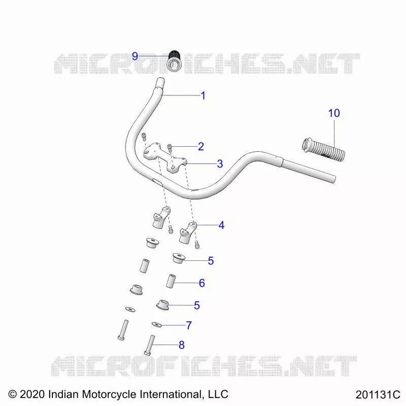 STEERING, SOPORTE DE MANILLAR AND GRIPS