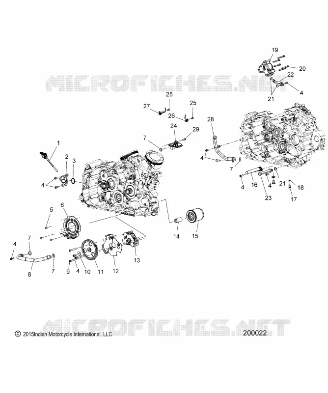 MOTOR, OIL SYSTEM