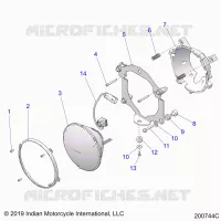 ELECTRICA, HEADLIGHT