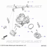 SISTEMA DE COMBUSTIBLE, FUEL RAIL/THROTTLE BODY