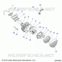 ENGINE, TOMA DE AIRE SYSTEM
