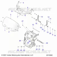 MERCADO ASM, WINDSHIELD MOUNT