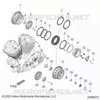 TREN, CLUTCH AND PRIMARY DRIVE