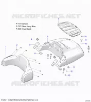 EL MALETERO LID AND BACKREST ASM.