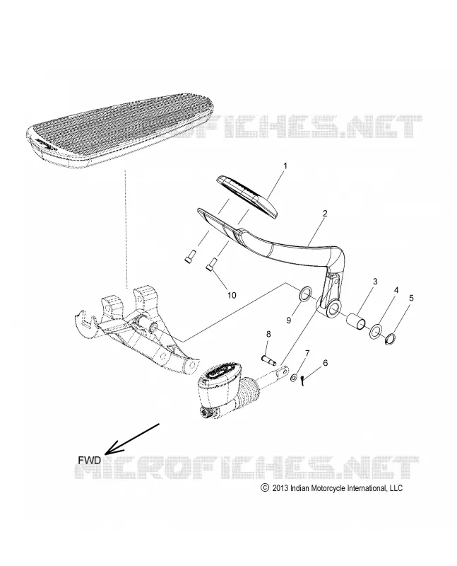 BRAKES, BRAKE PEDAL - N14CCC/CCV/TCA ALL OPTIONS (49INDIANBRAKEPDL14)
