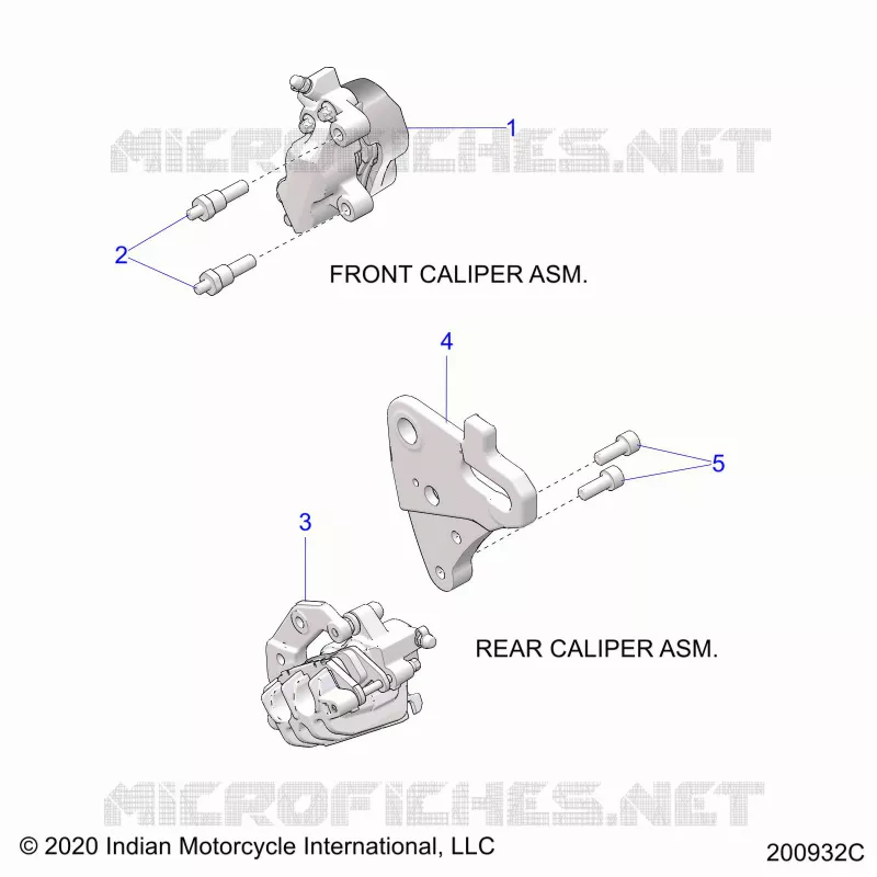 BRAKES, PINZA FRENO DELANTERA AND REAR