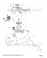SISTEMA DE COMBUSTIBLE, FUEL TANK ASM.