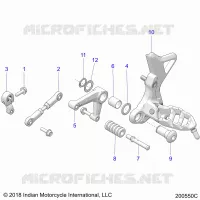 TREN, SHIFT PEDAL AND LINKAGE