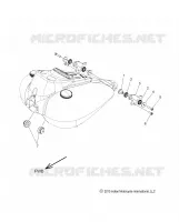 SISTEMA DE COMBUSTIBLE, GASOLINA TANK MOUNTING
