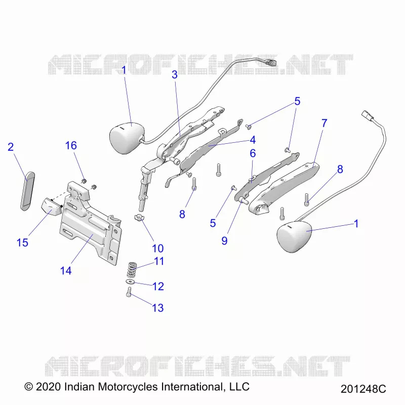 ELECTRICA, REAR LIGHTING AND TURN SIGNALS AND