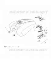SISTEMA DE COMBUSTIBLE, FUEL TANK MOUNTING